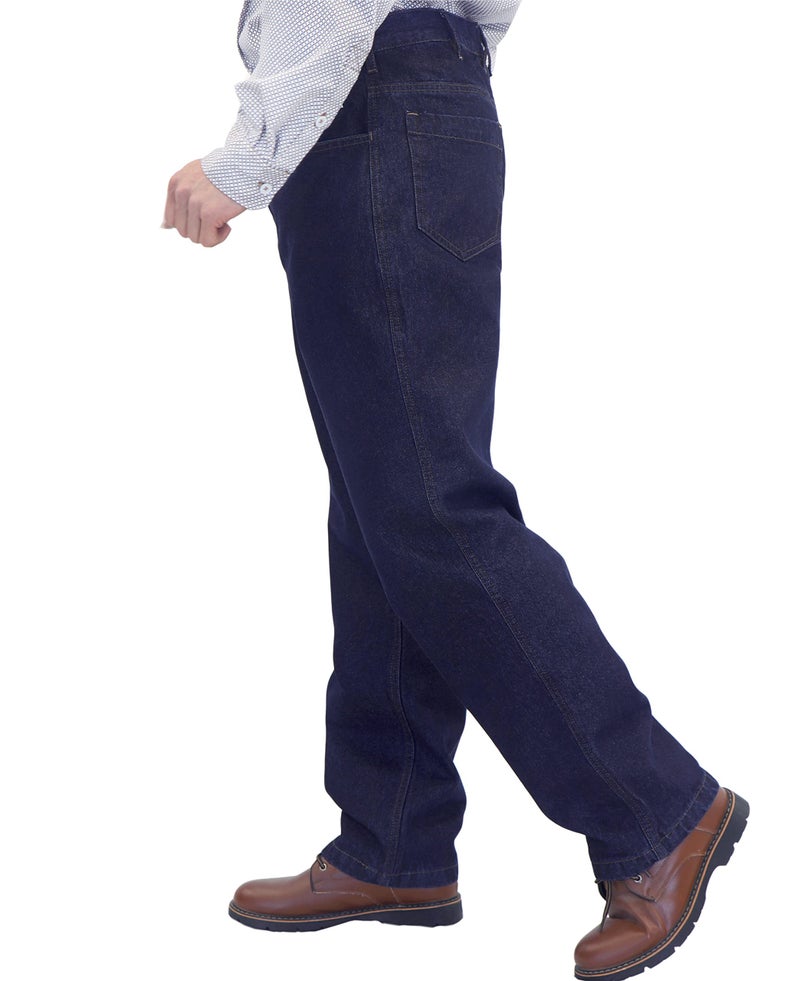 BOCOMAL FR Jeans for Men Flame Resistant Pants Midweight 11oz Blue Denim Fire Retardant Jeans - Image 3